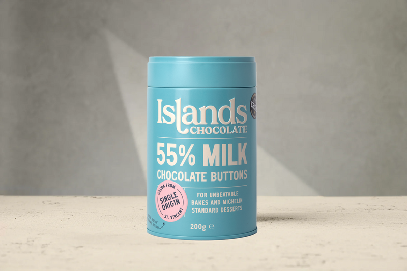 Islands Chocolate 55% Milk Chocolate Buttons