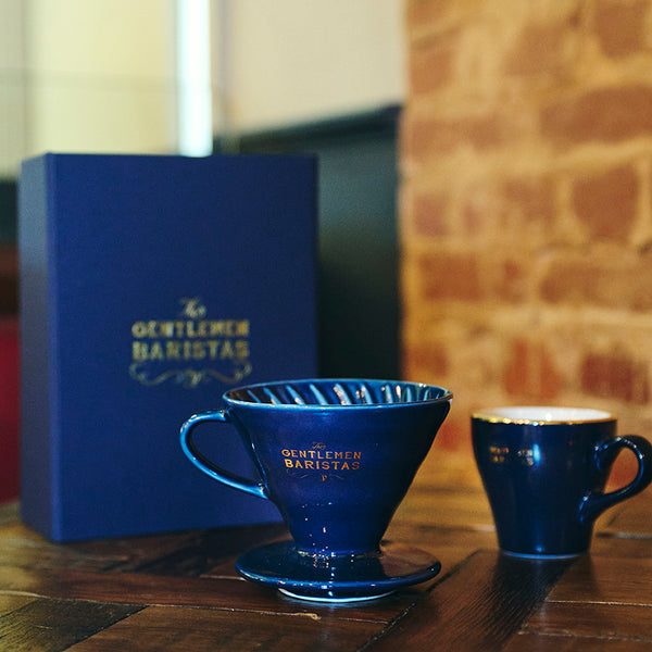 Loveramics Tulip Coffee Mug and V60 with gold logo